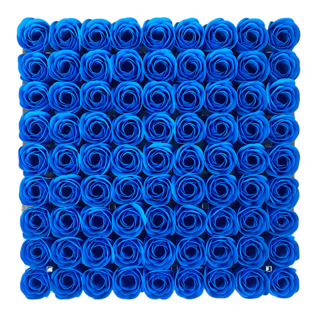 Professional Spa Soap Flowers - 81pcs Box