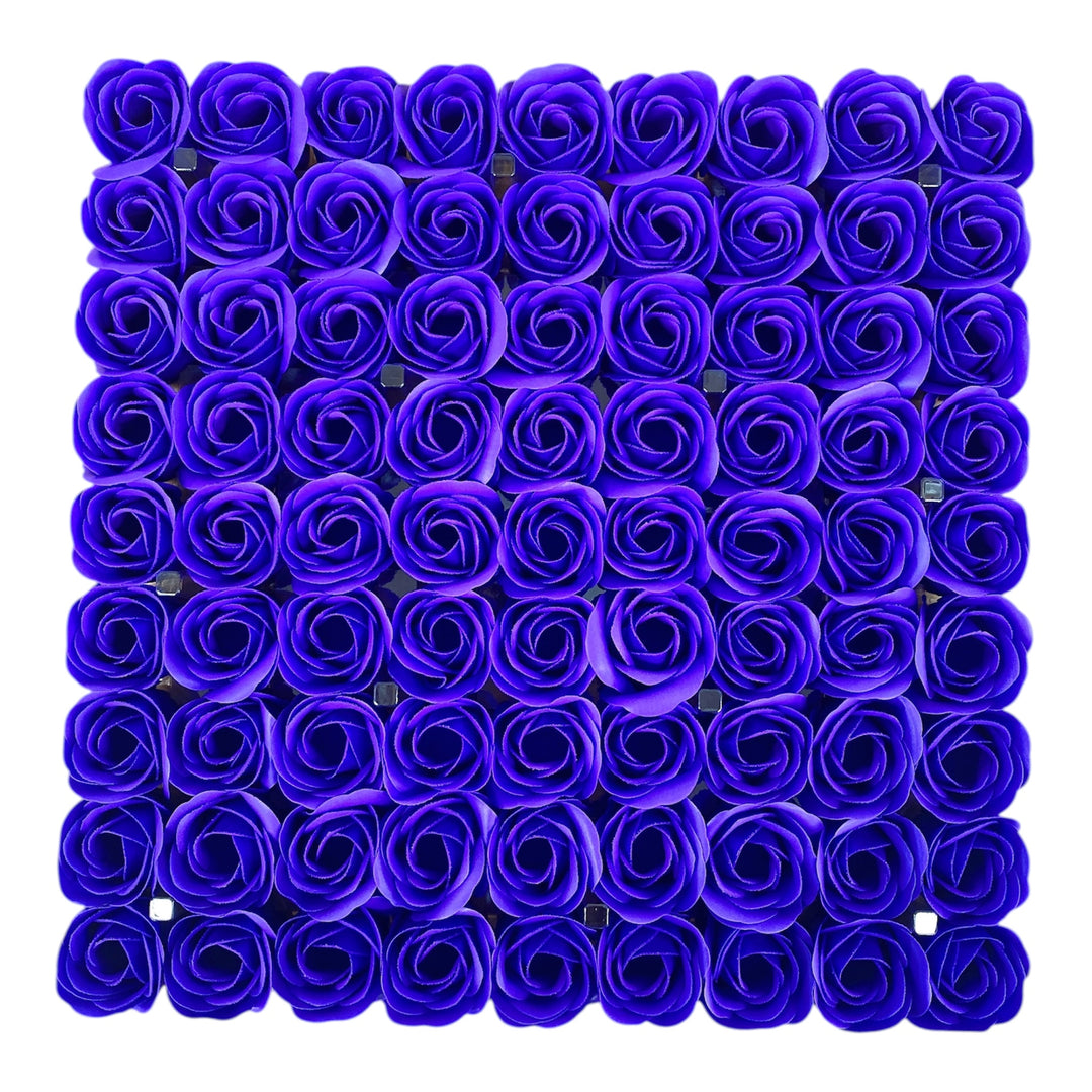 Professional Spa Soap Flowers - 81pcs Box