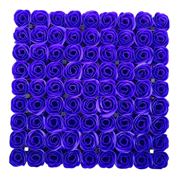Professional Spa Soap Flowers - 81pcs Box