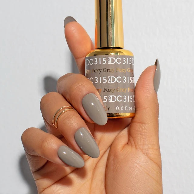 #315 DND DC COLOR DUO Foxy Gray