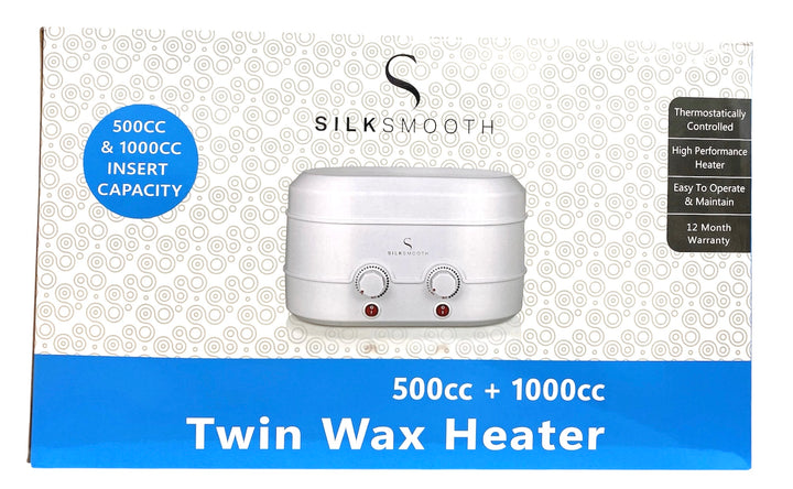 SILKSMOOTH - Twin Wax Heater - 500cc+1000cc