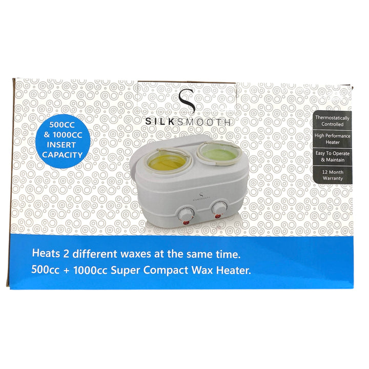 SILKSMOOTH - Twin Wax Heater - 500cc+1000cc