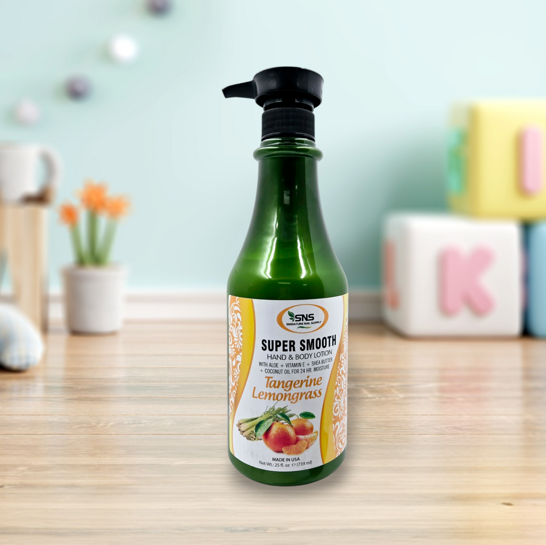 SNS Super Smooth Hand & Body Lotion Tangerine Lemongrass - 739mL