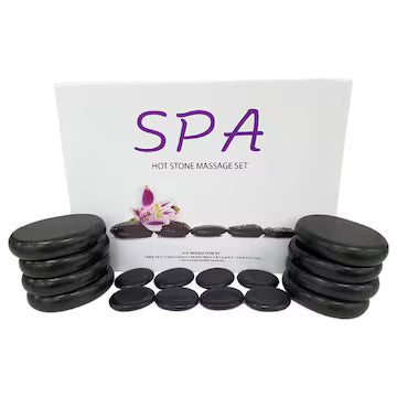 SPA - Hot Stone Massage Set - Full Professional ( 16- piece Kit)