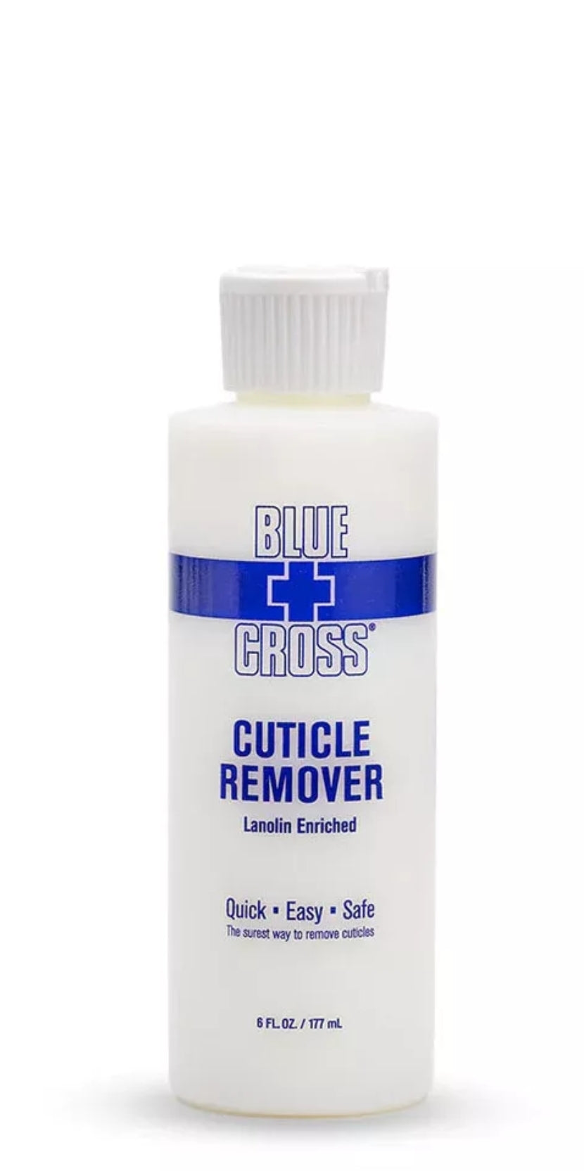 Blue Cross Cuticle Remover Lanolin Enriched Quick Easy Safe