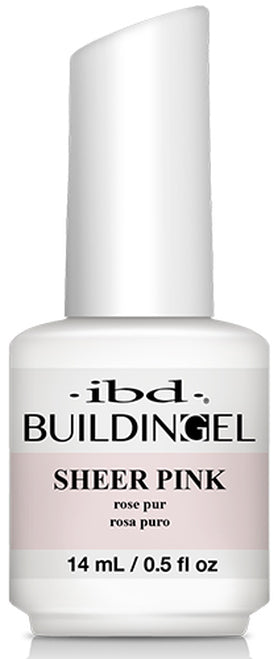 IBD Building Gel Sheer Pink- 14ml/0.5oz