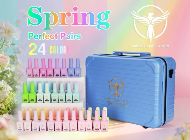 Phoenix - Spring Gel Polish Collection 24 Colors (48 bottles)