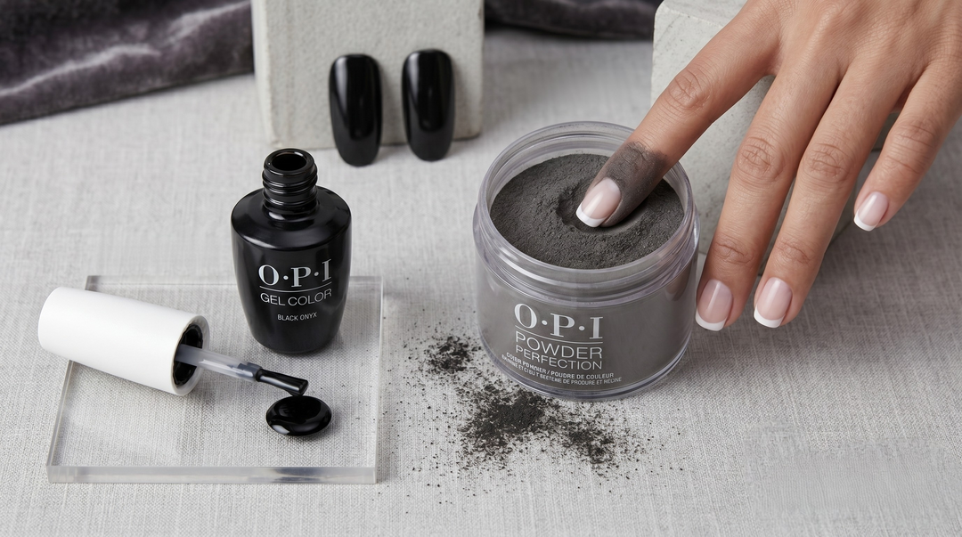 T02 - OPI Gel &amp; Powder Duo - Black Onyx