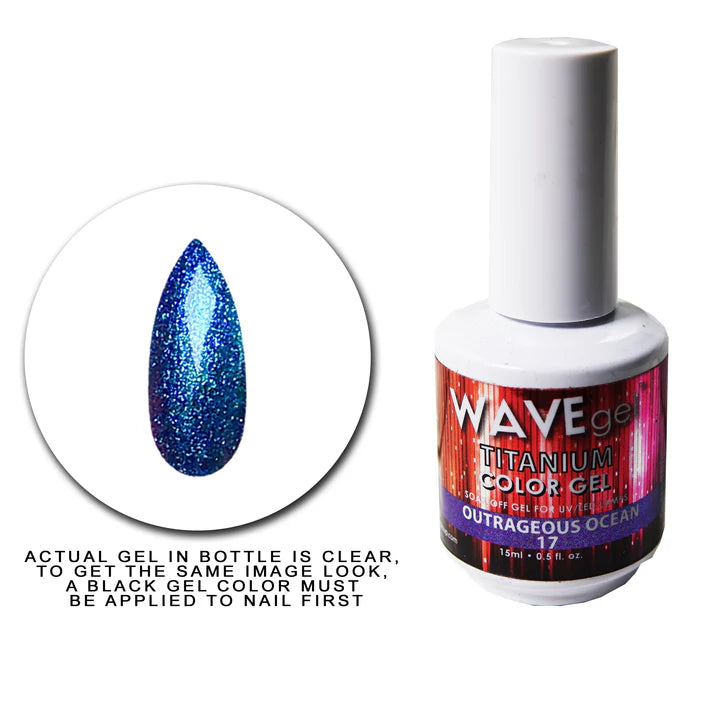 WAVEGEL Titanium Gel # 17 - Outrageous Ocean