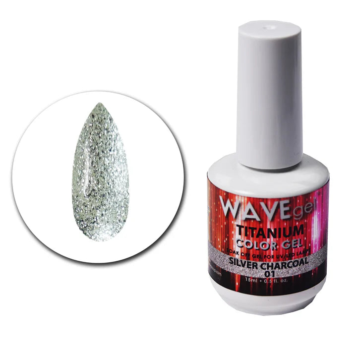 WAVEGEL Titanium Gel #  1 - Silver Charcoal