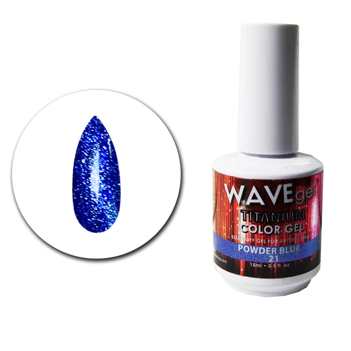 WAVEGEL Titanium Gel # 21 - Powder Blue