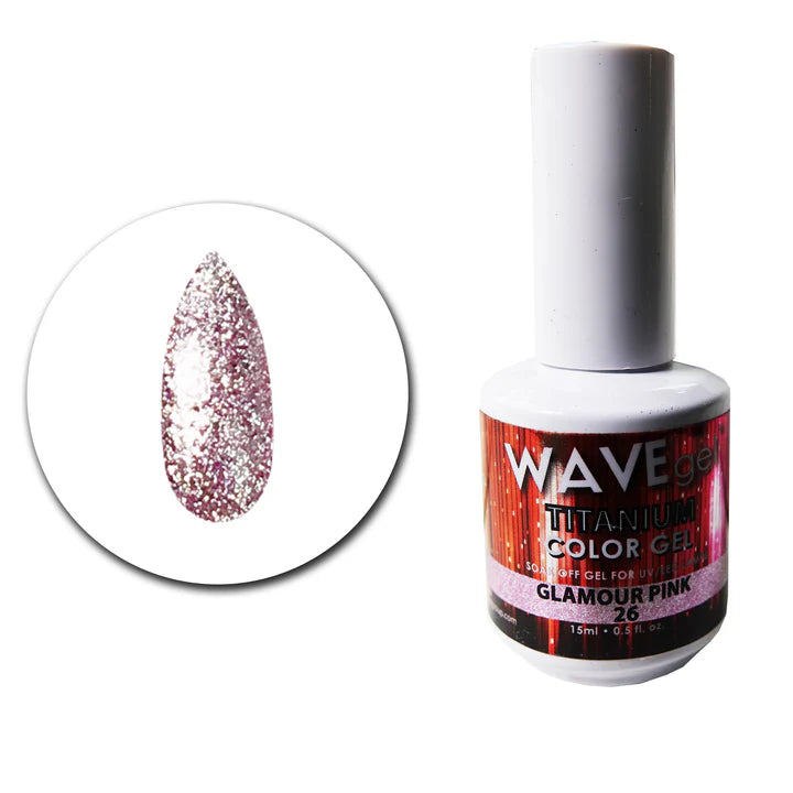 WAVEGEL Titanium Gel # 26 - Glamour Pink