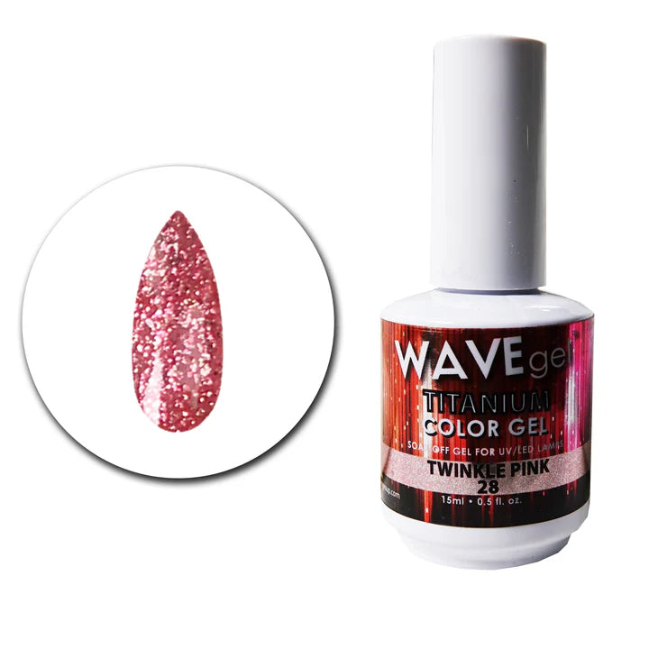 WAVEGEL Titanium Gel # 28 - Twinkle Pink