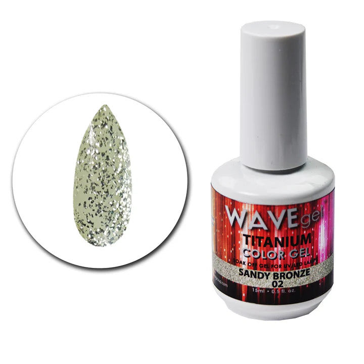 WAVEGEL Titanium Gel #  2 - Sandy Bronze