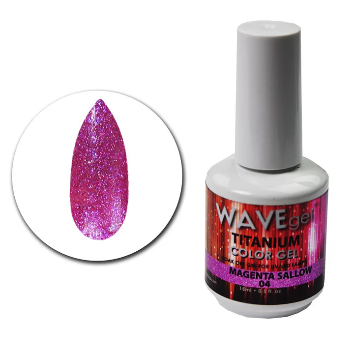 WAVEGEL Titanium Gel # 4 - Magenta Sallow