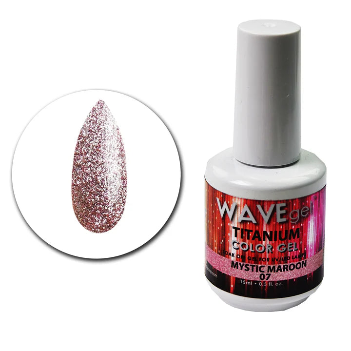 WAVEGEL Titanium Gel # 7 - Mystic Maroon