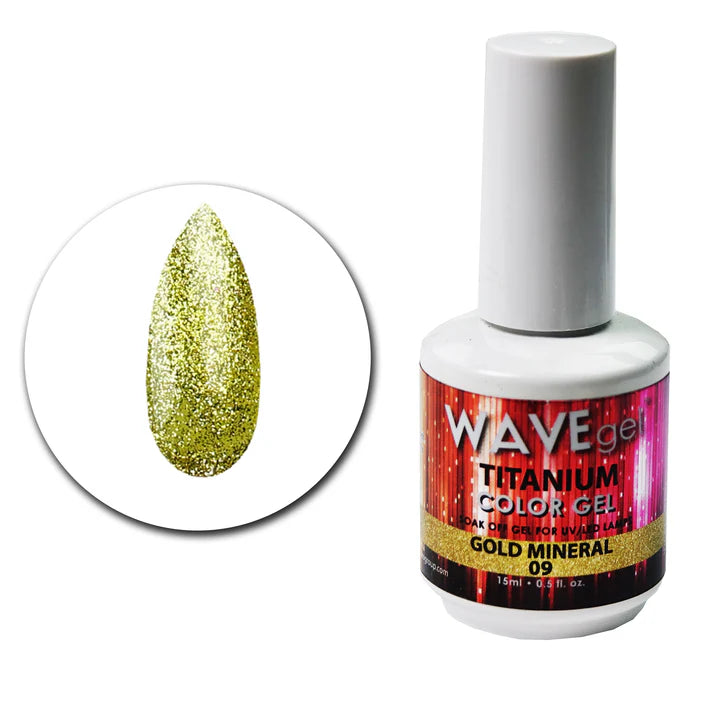 WAVEGEL Titanium Gel # 9 - Gold Mineral