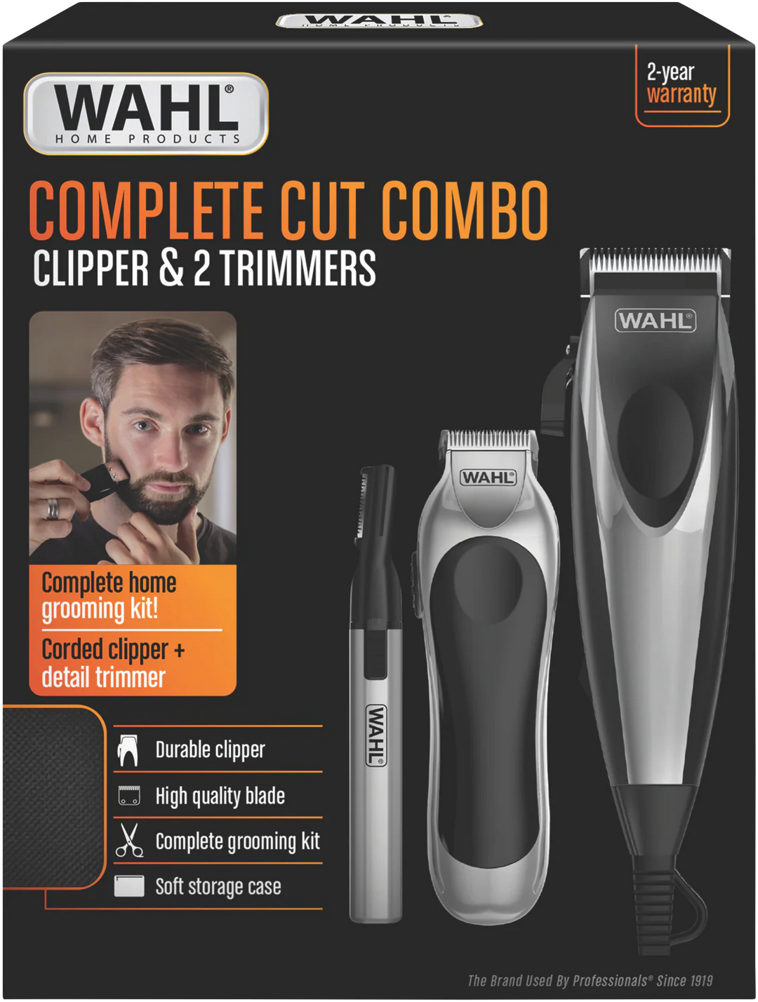 WAHL - Complete Cut Combo - Clipper &amp; 2 Trimmers