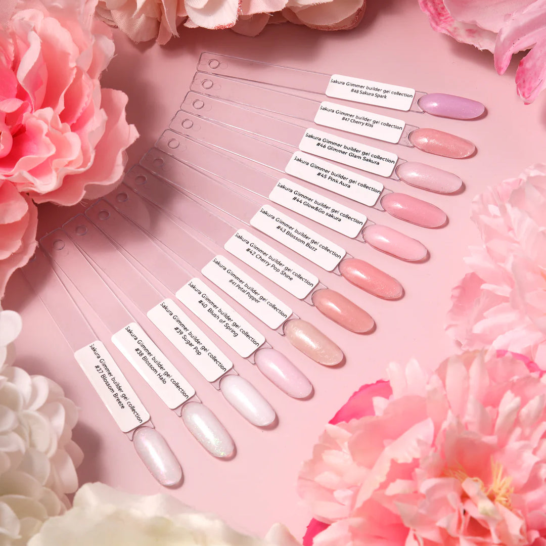 ZEN | Milky Gel Polish Sakura Glimmer Collection #37-#48