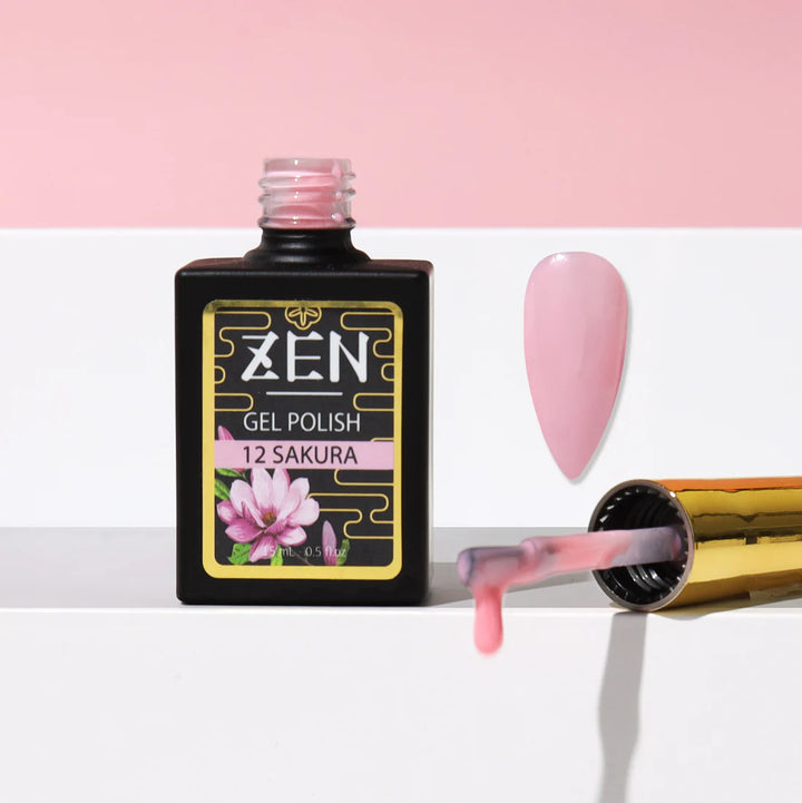 ZEN | Milky Gel Polish Japanese Garden Collection  #12 Sakura