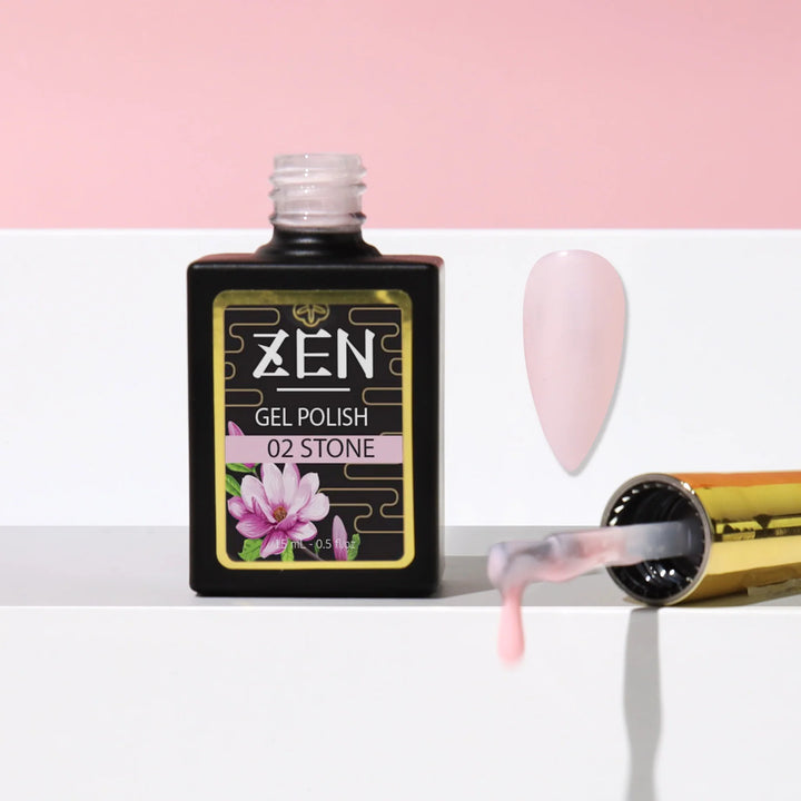 ZEN | Milky Gel Polish Japanese Garden Collection #02 Stone