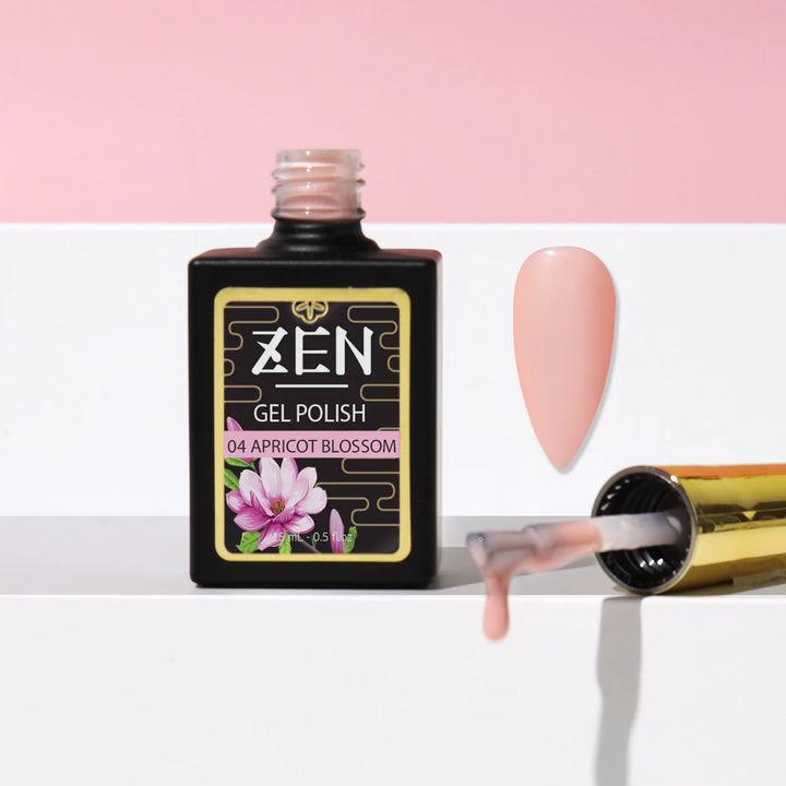 ZEN | Milky Gel Polish Japanese Garden Collection #04 Apricot Blossom