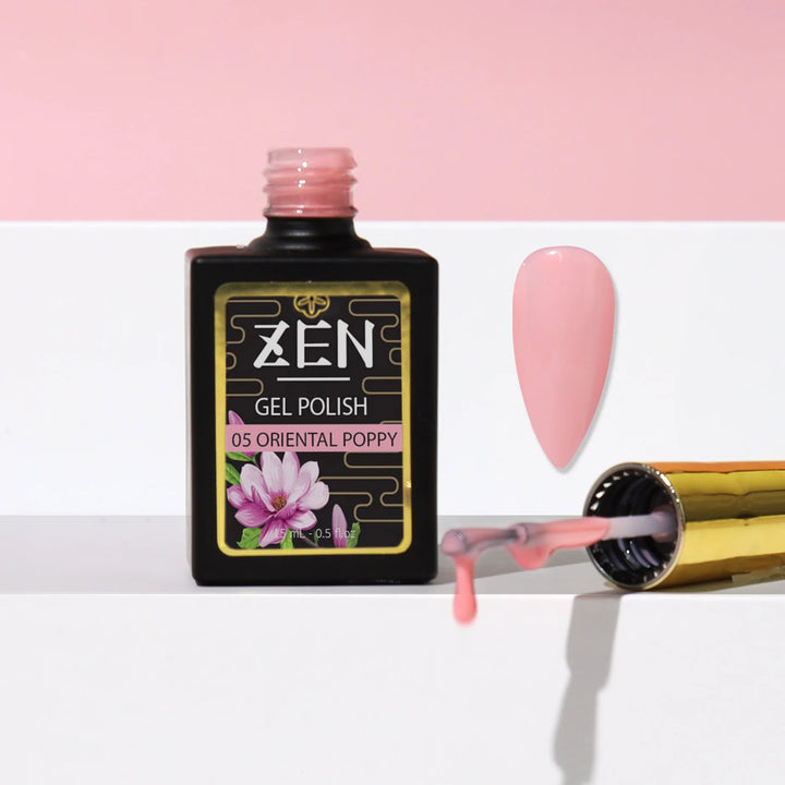ZEN | Milky Gel Polish Japanese Garden Collection #05 Oriental Poppy