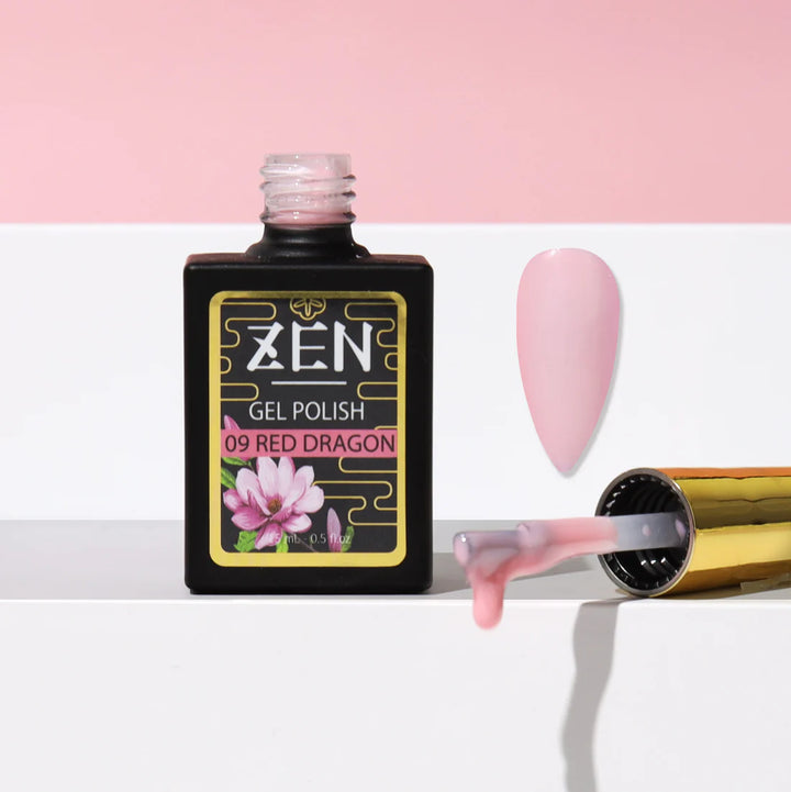 ZEN | Milky Gel Polish Japanese Garden Collection #09 Red Dragon