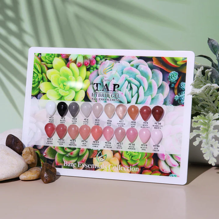 Zurno - T.A.P Hybrid Gel Bare Essentials Collection - 20 Colors