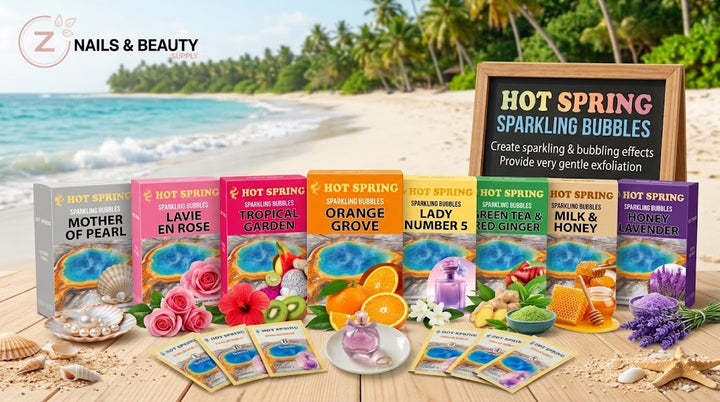 Hot Spring - Sparkling Bubbles - Orange Grove - 5 Steps