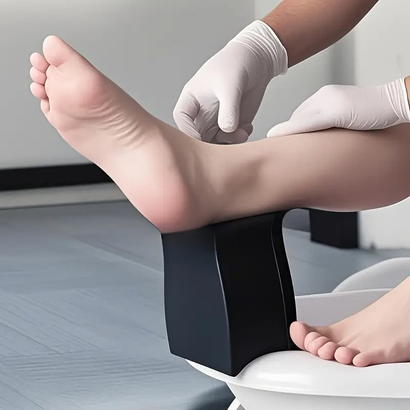 Pedicure FOOT & LEG rest - Black