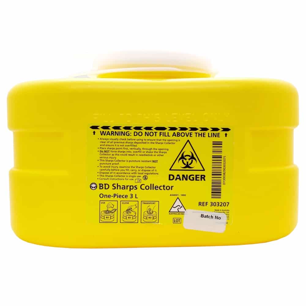Bd Sharp Coll BD Sharps Collection Waste Bins – Oz Nails & Beauty Supply