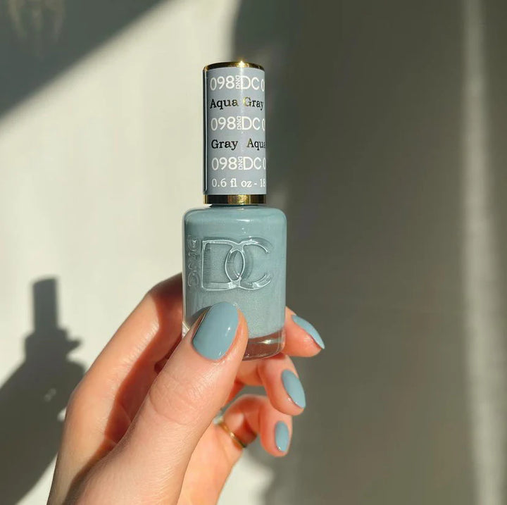 #098 DND DC COLOR DUO Aqua Gray