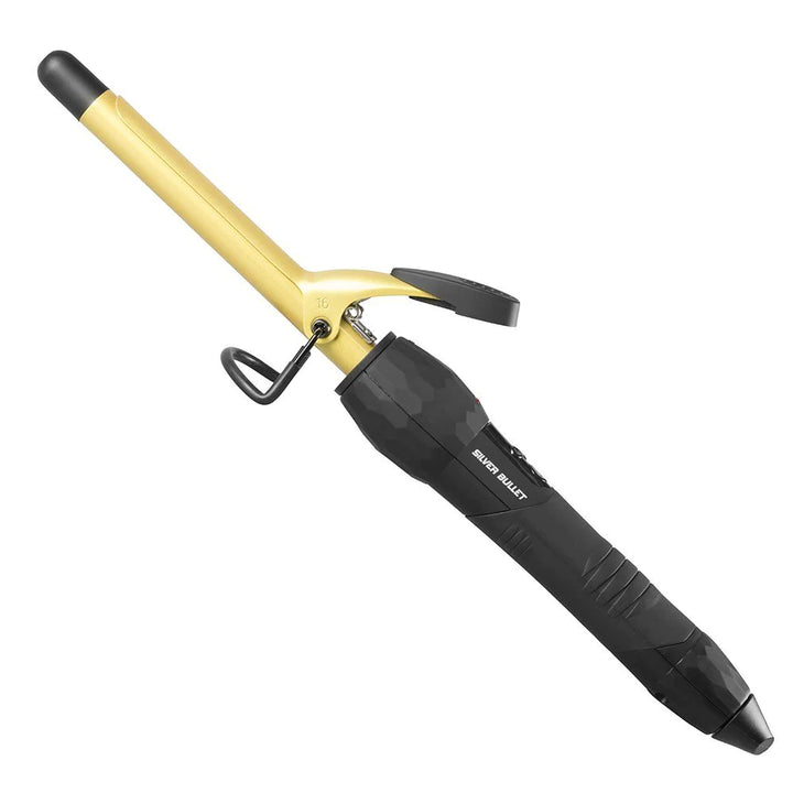 Silver Bullet Fastlane Ceramic Curling Iron - Gold