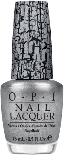 NL E62 - Silver Shatter - OPI Nail Lacquer 0.5oz