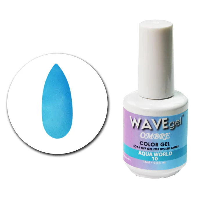 WAVEGEL Ombre Gel # 10 - Aqua World