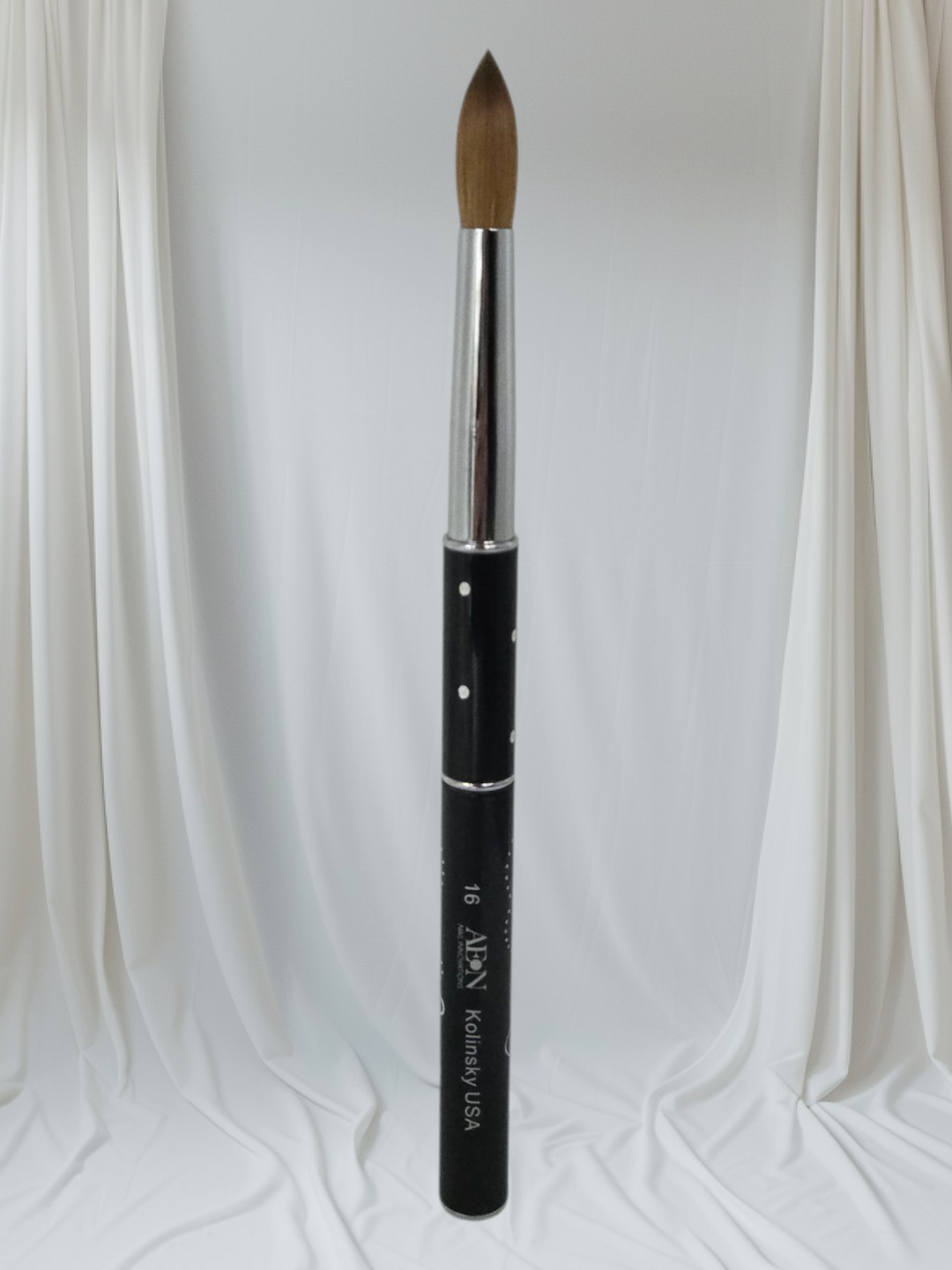 AEON Acrylic Kolinsky USA Nail Brush (Black)