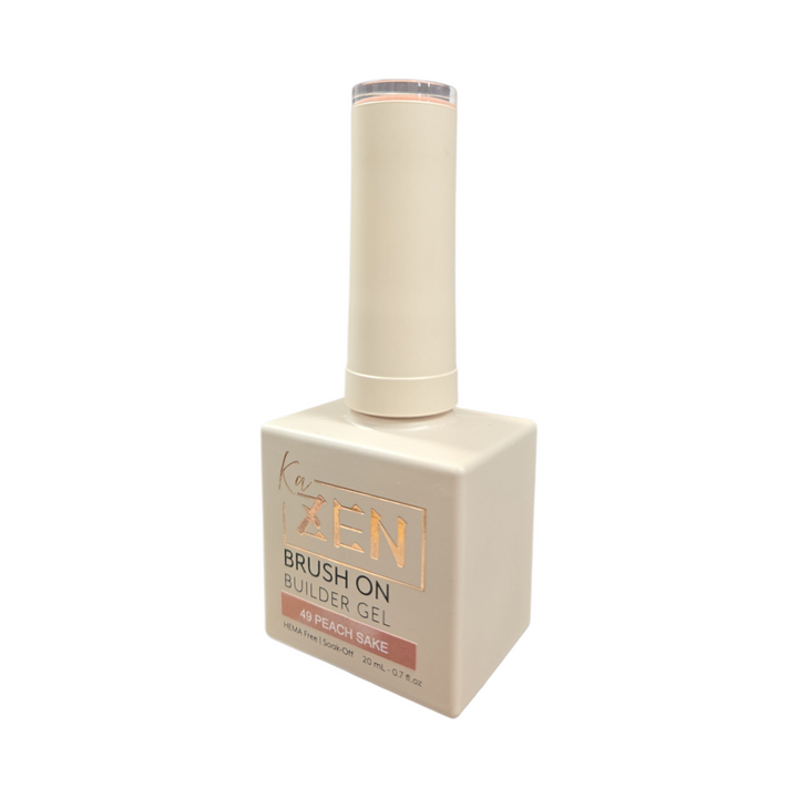 KAZEN | BRUSH ON BUILDER GEL NO.49 Peach Sake