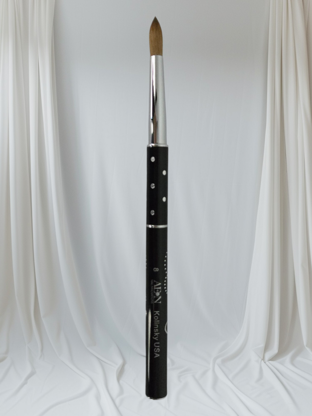 AEON Acrylic Kolinsky USA Nail Brush (Black)