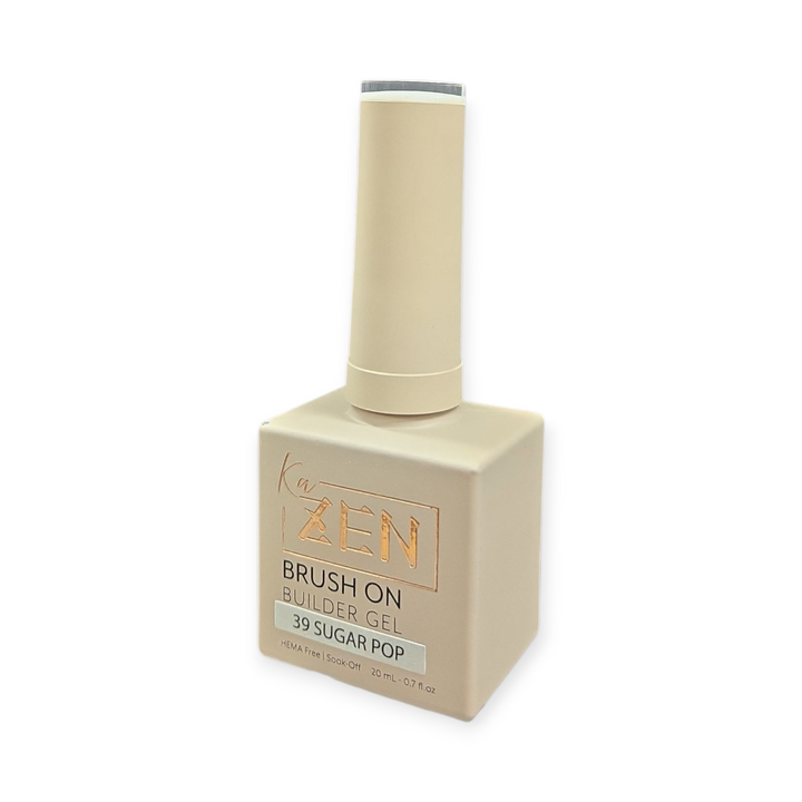 KAZEN | BRUSH ON BUILDER GEL NO.39 Sugar Pop