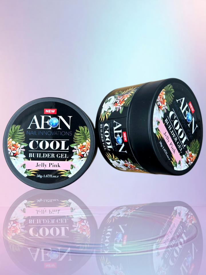 AEON JAR Cool Builder Gel 50g - Jelly Pink