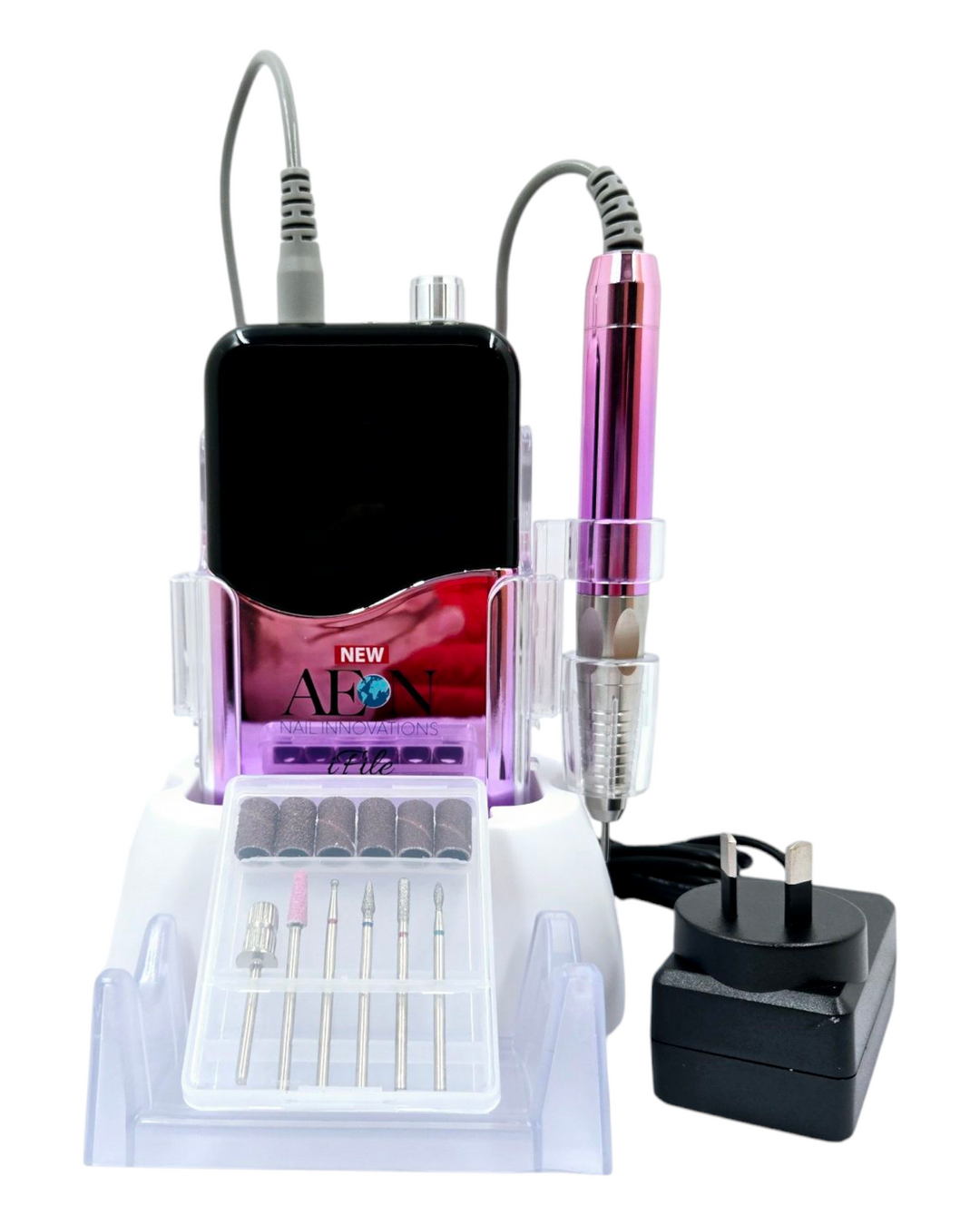 AEON 2-IN-1 HYBRID BRUSHLESS PORTABLE NAIL DRILL MACHINE (iFile)
