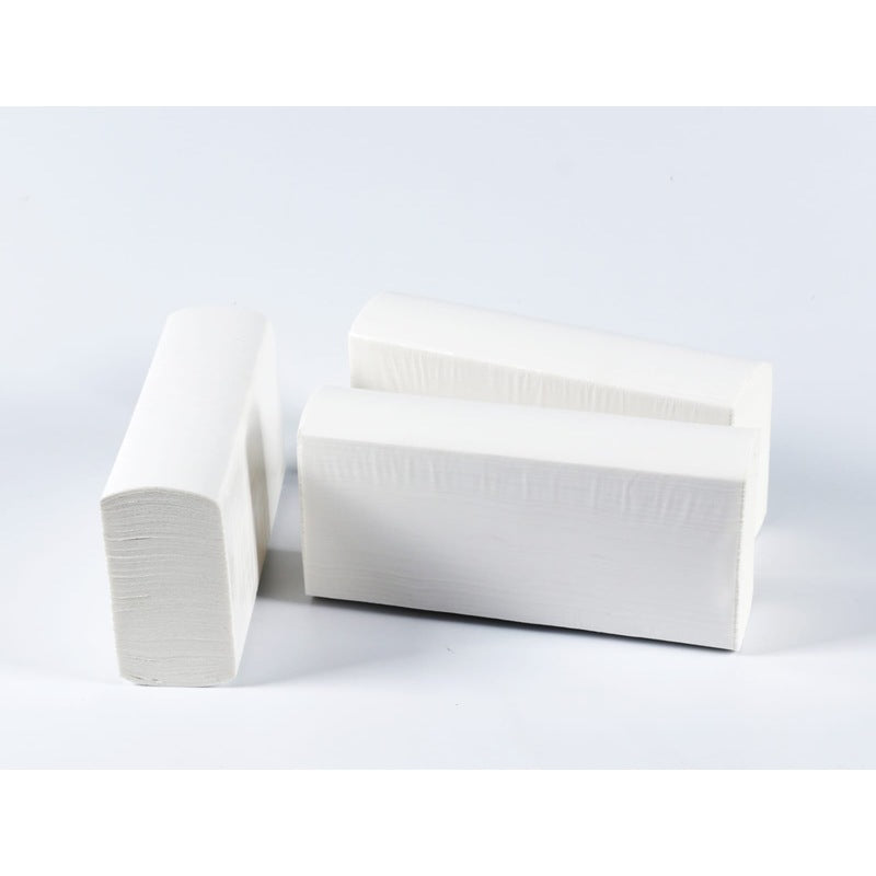 Carton of 16 Serenity Hand Towel 23 x 24cm Ultra Slim 150 Sheets Per Pack