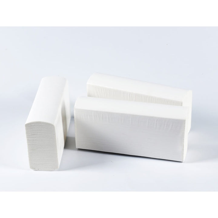 Carton of 16 Serenity Hand Towel 23 x 24cm Ultra Slim 150 Sheets Per Pack