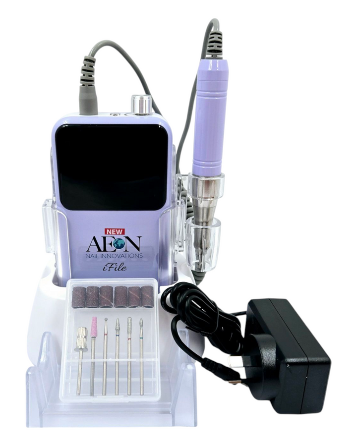 AEON 2-IN-1 HYBRID BRUSHLESS PORTABLE NAIL DRILL MACHINE (iFile)