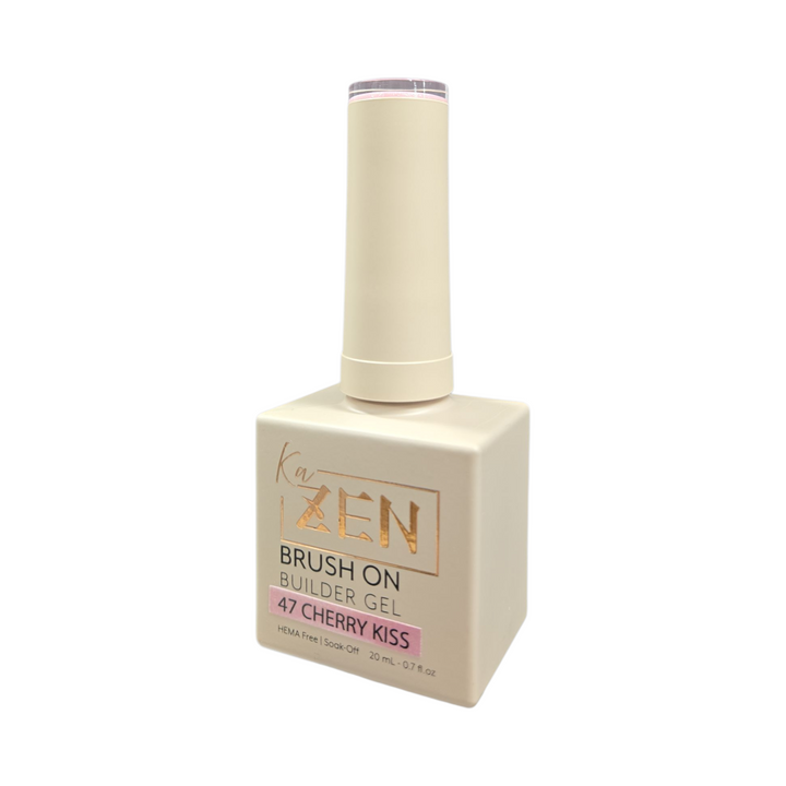 KAZEN | BRUSH ON BUILDER GEL NO.47 Cherry Kiss