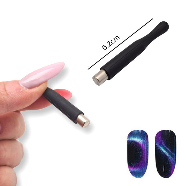 Round Rubber Grip Magnet for Cat Eye Gel Polish