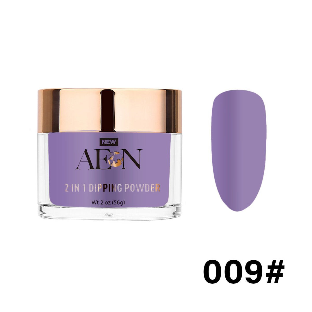 #009 - AEON Dipping Powder - Plum Perfect! 2oz - Oz Nails & Beauty Supply