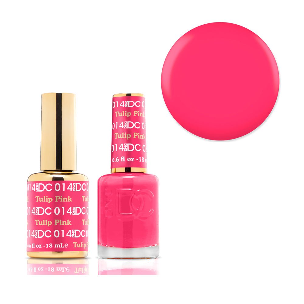#014 DND DC Tulip Pink - Oz Nails & Beauty Supply