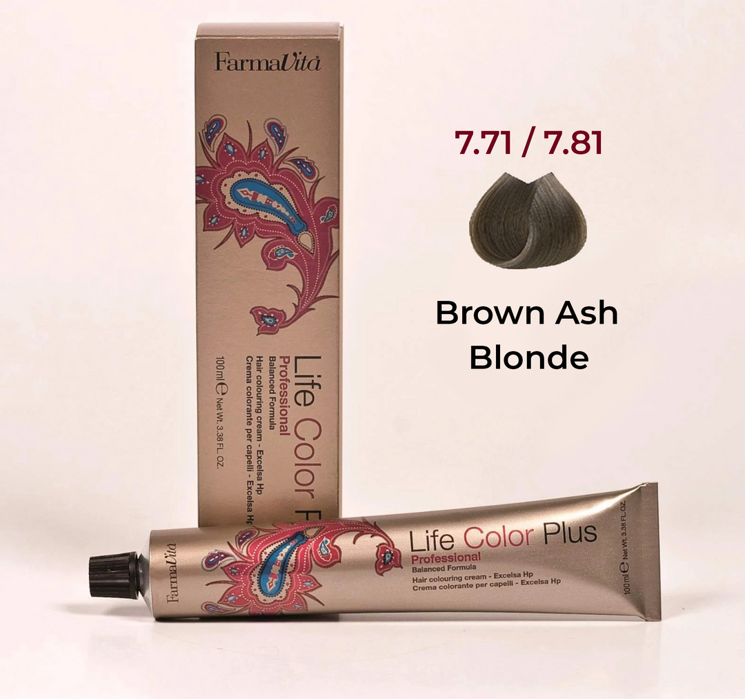 7.71/7.81 Brown Ash Blonde - Farmavita